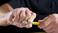 DEWALT 3-in-1 Stylus Pen, Pocket-Sized Stylus Pen, Ballpoint EDC Pen with Stylus Tip, Ink Cartridges Included, Gifts for Dad