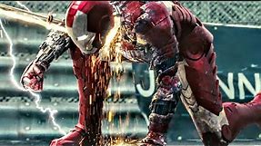 Ironman Fight scene in f1 race track | Ironman 2.