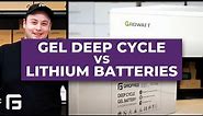 Off-Grid Solar Batteries - Gel Deep Cycle vs Growatt Lithium | Billy's Workshop | GridFree