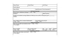 Nanny Application Form Template - Fill Online, Printable, Fillable, Blank | pdfFiller