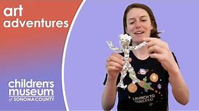 Tin Foil Figures | At-Home Art Activity for Kids | Children's Museum of Sonoma County