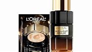L'Oreal Paris Age Perfect Anti-Aging Midnight Face Serum, Reduce Wrinkles 1oz + Midnight Cream Sample, Packaging May Vary