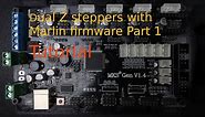 MKS Gen 1.4 - Dual Z steppers with Marlin firmware (Part one)