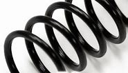 4:1 Black 12" Spiral Plastic Coils