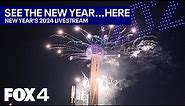 WATCH: Dallas New Year's Eve Fireworks and Drone Show | FOX 4