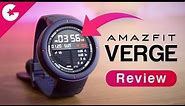 Xiaomi Huami Amazfit Verge Review - Best Budget Smartwatch With Premium Features!!