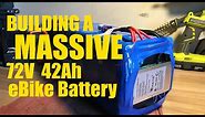 How to build a MASSIVE 72V DIY battery pack for high power e-bike