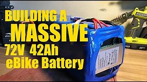 How to build a MASSIVE 72V DIY battery pack for high power e-bike