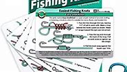Easiest Fishing Knots - Waterproof Guide to 12 Simple Fishing Knots | How to Tie Practical Fishing Knots & Includes Mini Carabiner | Perfect for Beginners