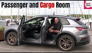 Audi Q4 e-tron rear passenger and cargo room