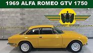 1969 Alfa Romeo GTV 1750 Yellow Ochre - Bring-A-Trailer Auction Preview