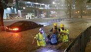 Storms Deluge Hong Kong and Other Southern Chinese Cities