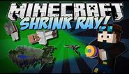 Minecraft | SHRINK RAY! (Shrink, Enlarge and Move Entire Worlds!) | Mod Showcase