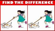 Find the Difference Game | Spot the Difference | All 3 Differences Between Two Pictures 141