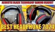 Acoustic Black Technology Gaming Headset | GH-6 | USB Headphones