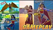 *NEW* Wonder Woman Skin Bundle (Both Styles) Item Shop & Gameplay! Fortnite