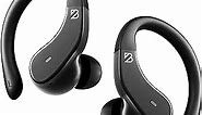 Runner 40 - Secure-Fit Wireless Earbuds for Small Ears, Running Bluetooth Earbuds for Women and Men, Deep Bass Wrap Around Earbuds for Small Ear Canals with EarHooks, Sweatprooof Over The Ear Earbuds