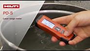 INTRODUCING PD-S laser range meter