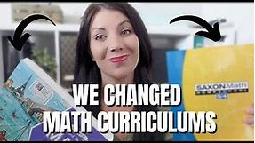 WE CHANGED OUR MATH CURRICULUM - Here's Why You Should Switch To Saxon Math 5/4