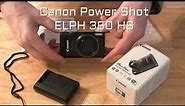 Canon Power Shot ELPH 360 HS Demo With Pictures And Video