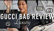 MOST AFFORDABLE GUCCI BAG? | Interlocking GG Leather Bag in Black : REVIEW + PRICING + UNBOXING