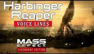 Mass Effect: Legendary Edition - Harbinger (Reaper) Voice Lines