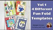Fun Fold Card Making Templates - Volume 1