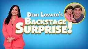 Demi Lovato Surprises Father-Daughter Duo Nick & Sienna