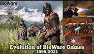 Evolution of BioWare Games 1996-2021