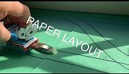 How to make a paper layout WITH THOMAS!