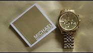 Michael Kors Gold Tone Lexington MK8281 Watch Review