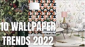 10 Wallpaper Trends in 2022. Pattern, Color, Style for 2022 Home Wallpaper.