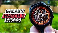 Top 10 Best Galaxy Watch 3 Faces! Free, Paid, Analogue and Digital!