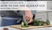 How to use an Alaskan Ulu