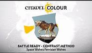 How to Paint: Space Wolves Fenrisian Wolves – Contrast Method