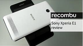 Sony Xperia E1 review