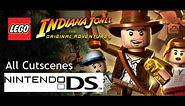 Lego Indiana Jones: The Original Adventures - All Cutscenes (Nintendo DS)