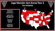 Lego Monster Jam Arena Tour 1 Series Showcase