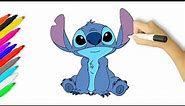 How to Draw Stitch | Lilo and Stitch