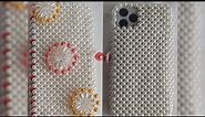 HOW TO MAKE AN IPHONE 11 Pro Max Bead Case//MOBILE COVER/pearl decorated phone case// **MUSH WATCH**