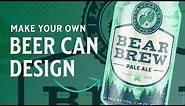 How To Easily Design A Beer Can Label | Tutorial