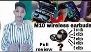 M10 True Wireless Earbud Review and unboxing | Earbuds with Powerbank full review |