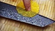 Custom Japanese knife can cut the thinnest slices ever