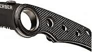 Gerber Gear Remix Folding Knife - 3" Partially Serrated Edge Pocket Knife - EDC Gear and Equipment - Black