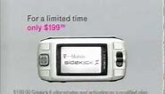 T-Mobile Sidekick 2 Commercial