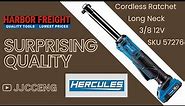 Engineer Reviews Highest Torque Cordless Ratchet From Harbor Freight | Hercules 12V 3/8 in. Ratchet