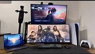 PS5 Gaming Desk Setup - Streamer Edition