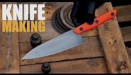 Knife Making: How to make a sharp Kitchen Knife