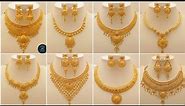 🎉🎉50+ Latest Gold Necklace Design l Trendy Gold Necklace Ideas l Stylish Gold Necklace Collection 💟