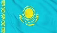 Download Kazakhstan flag animated 4k. for free